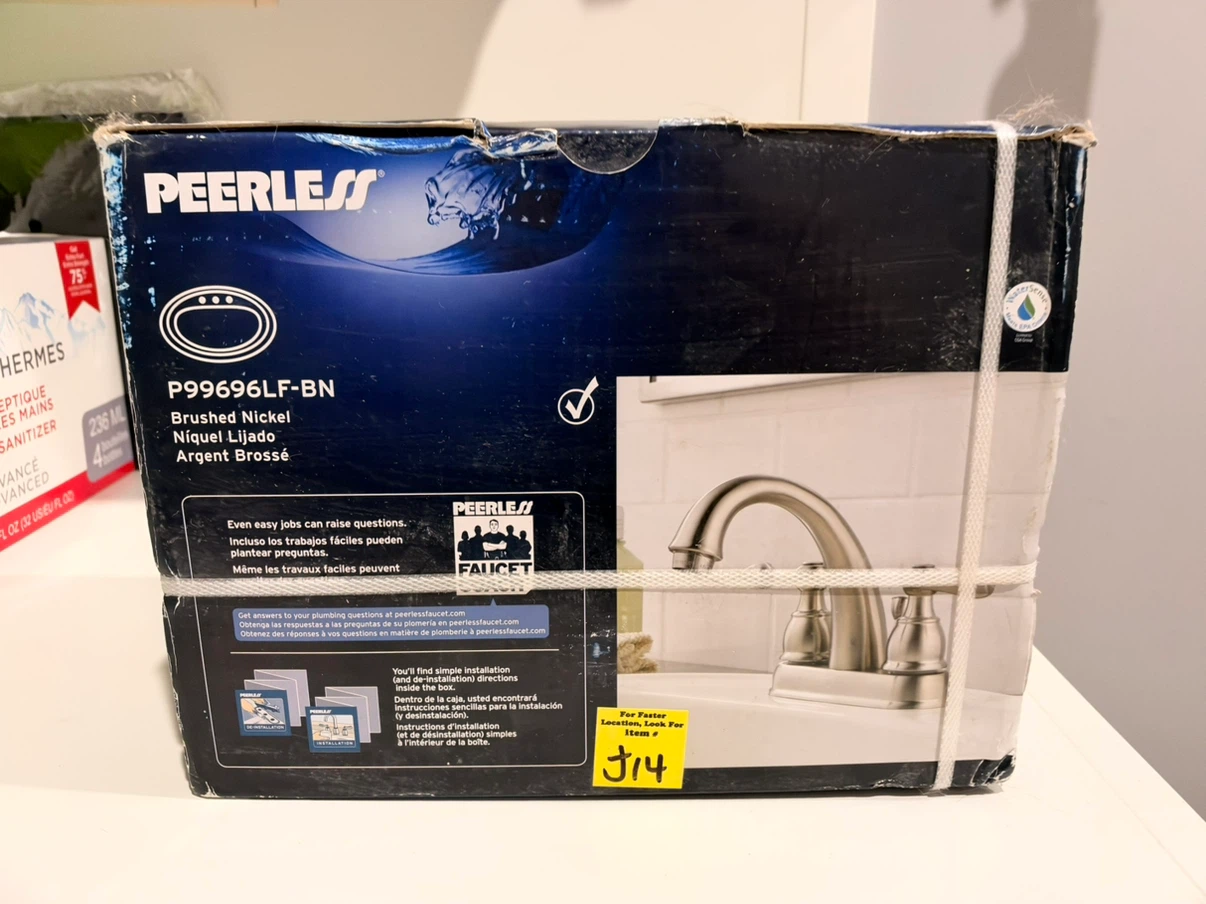 Peerless P99696LF-BN Lavatory Faucet - Brushed Nickel