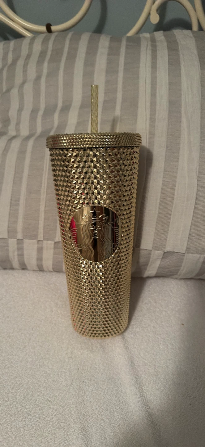 Starbucks gold tumbler