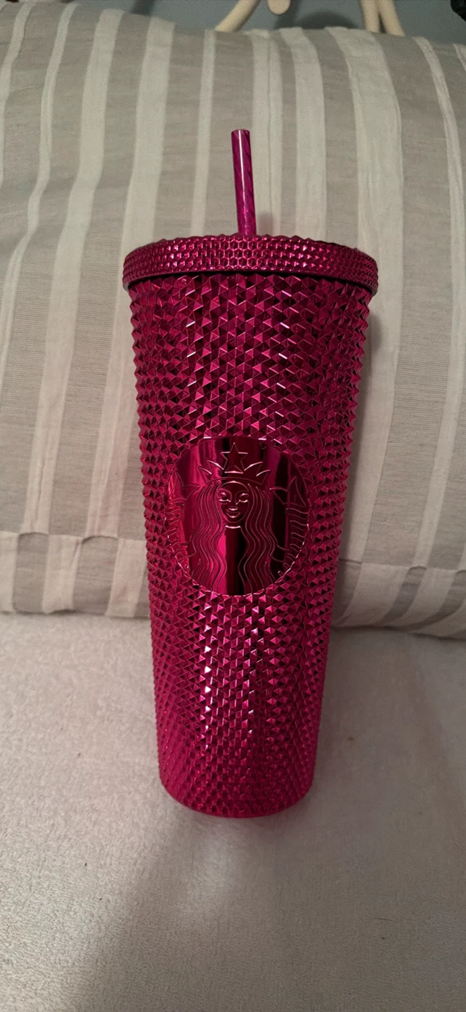 Starbucks pink tumbler