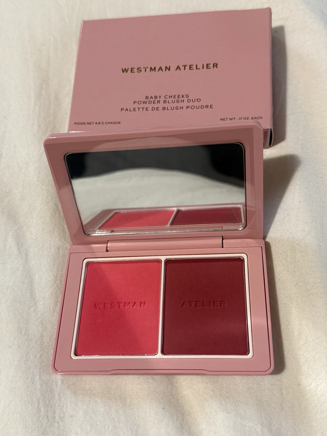 Westman Atelier Baby Cheeks Powder Blush Duo Fizz/Jam