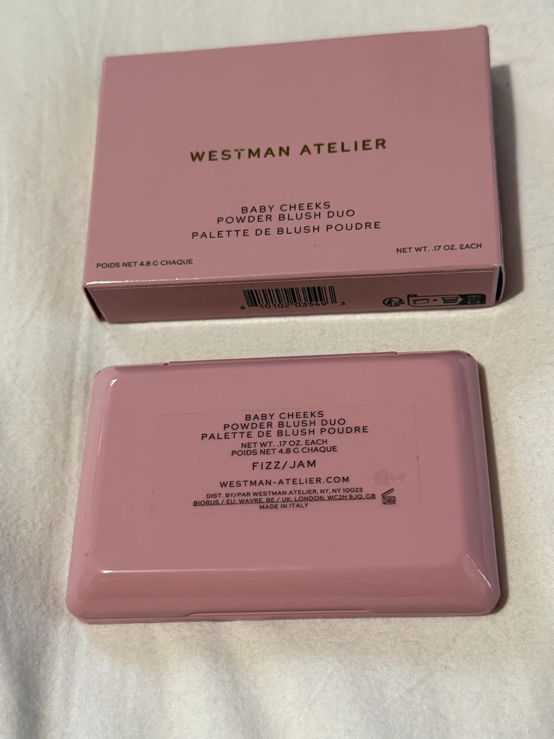 Westman Atelier Baby Cheeks Powder Blush Duo Fizz/Jam - photo 3