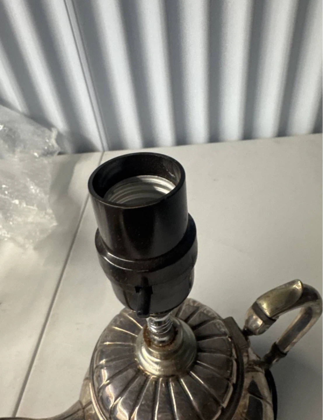 Vintage Teapot Table Lamp base - photo 3
