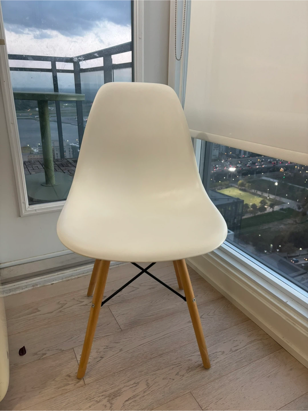 Eames Style Dining Chair White - photo 2