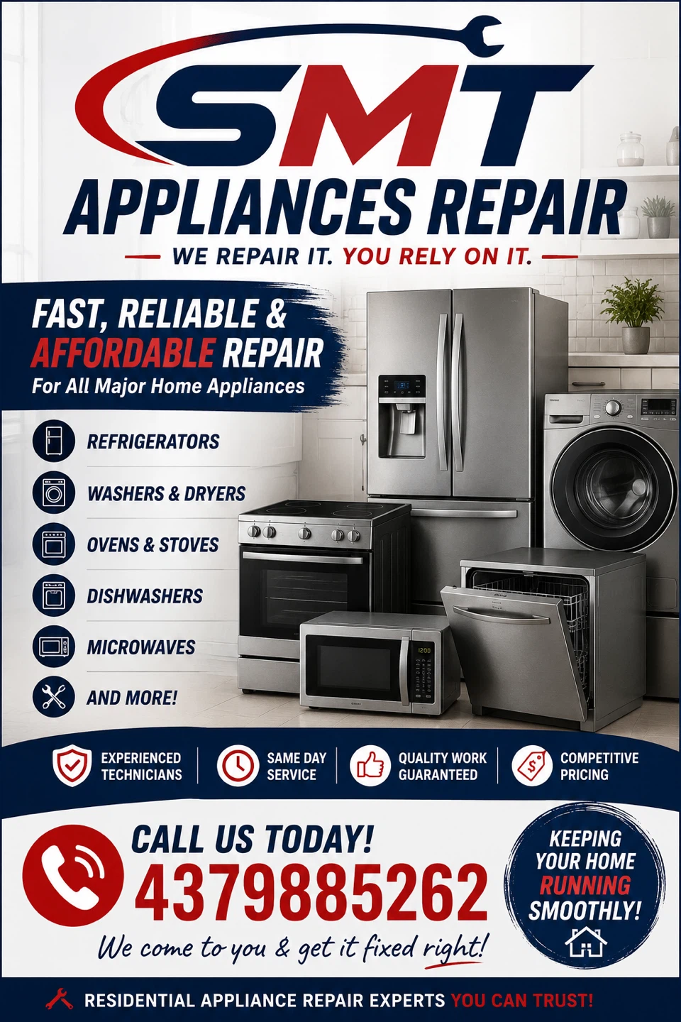 Appliance repair