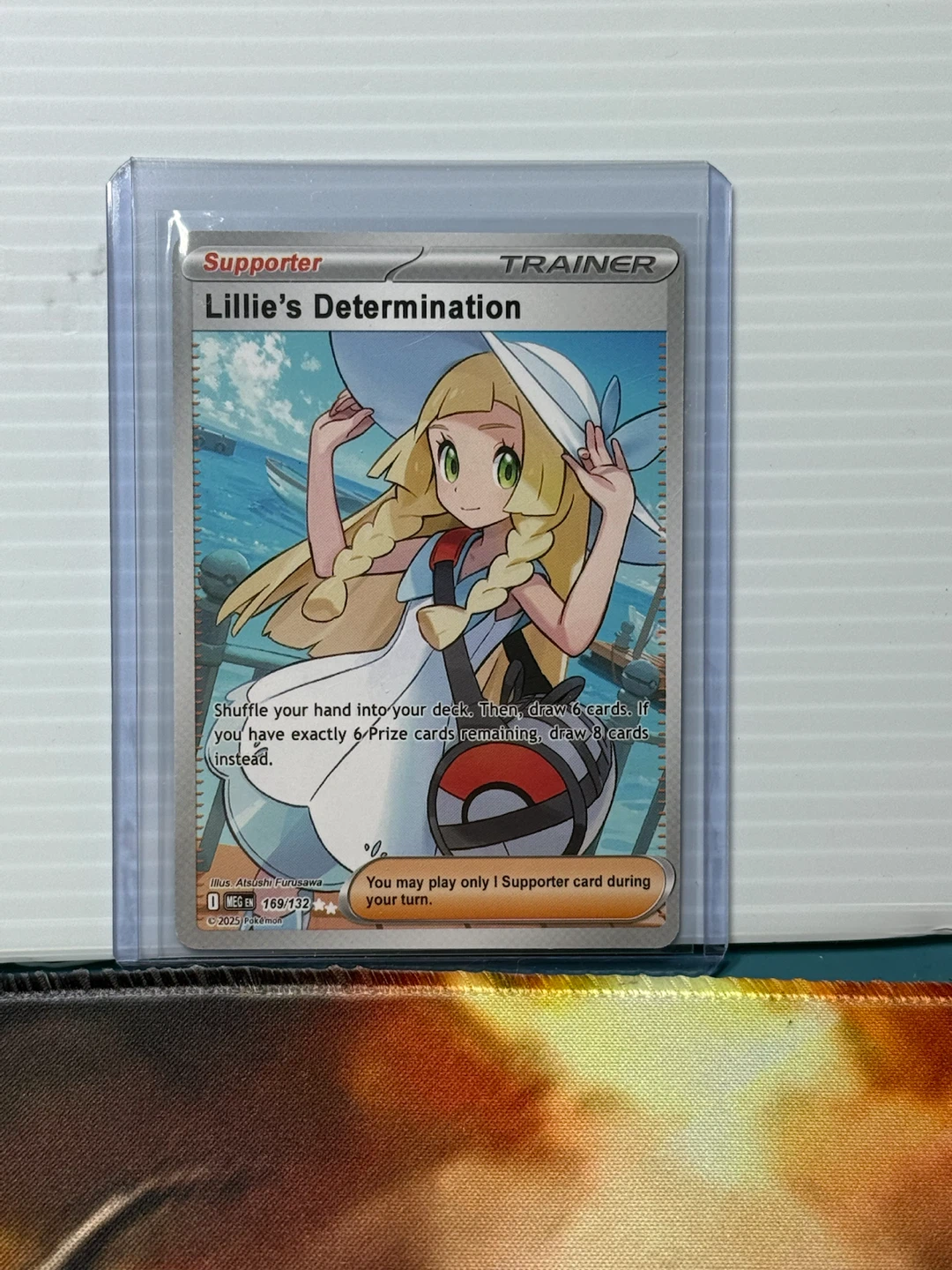 Lillie's Determination Pokemon Trainer Card