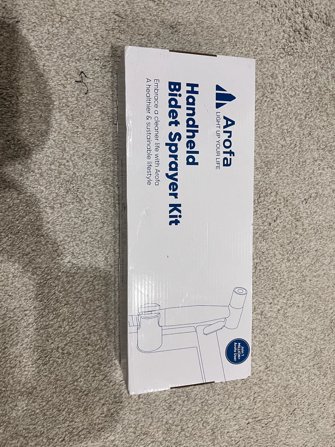 Arofa Handheld Bidet Sprayer Kit