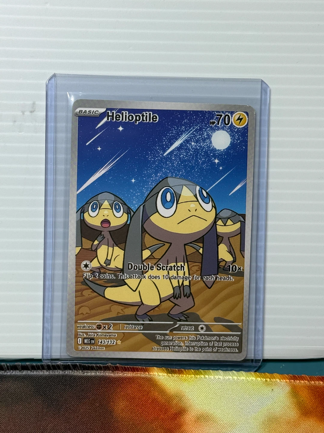 Helioptile 143/132 Pokemon Trading Card