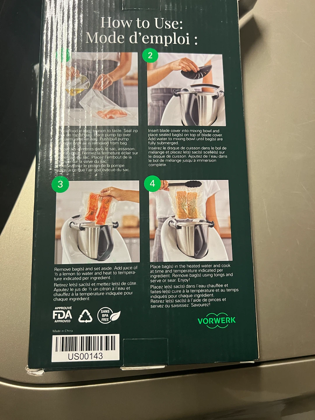 Vorwerk Thermomix Sous-vide Pump Set - photo 3