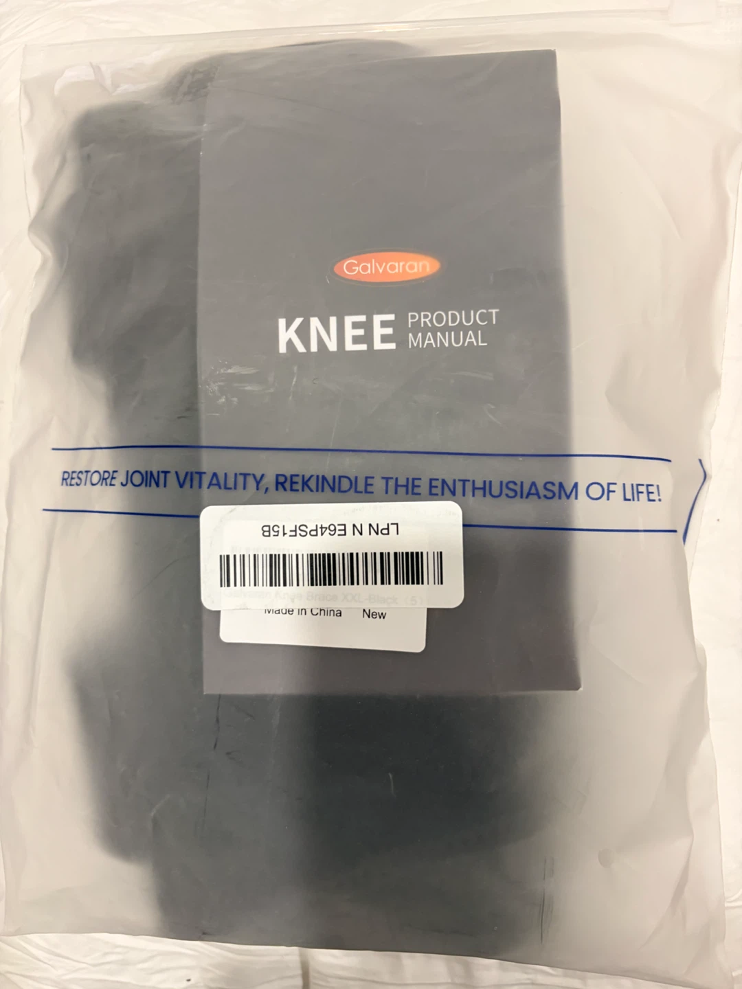 Galvaran Knee Brace XXL Black - photo 2