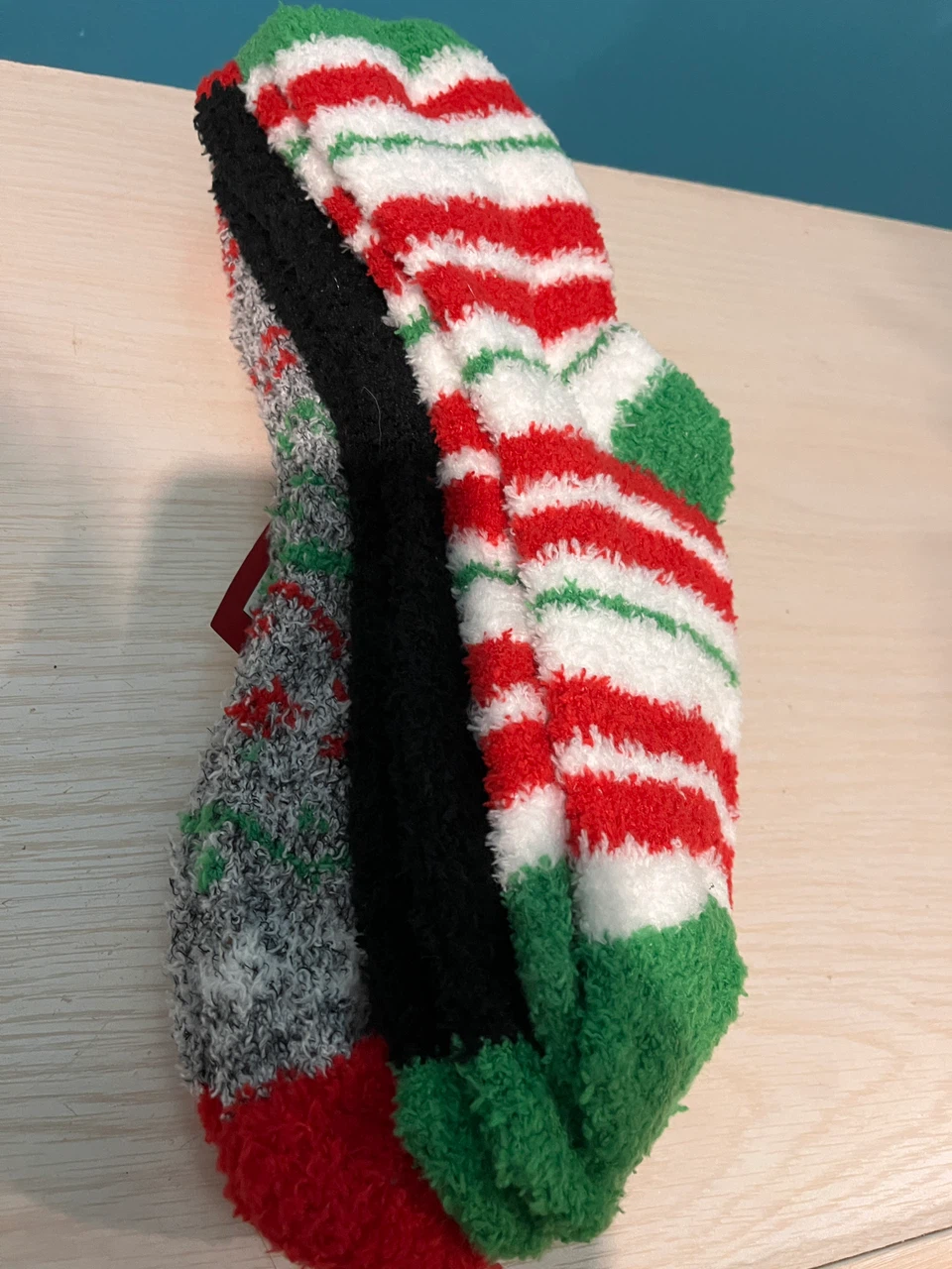 3 Pairs Holiday Cozy Socks - photo 2