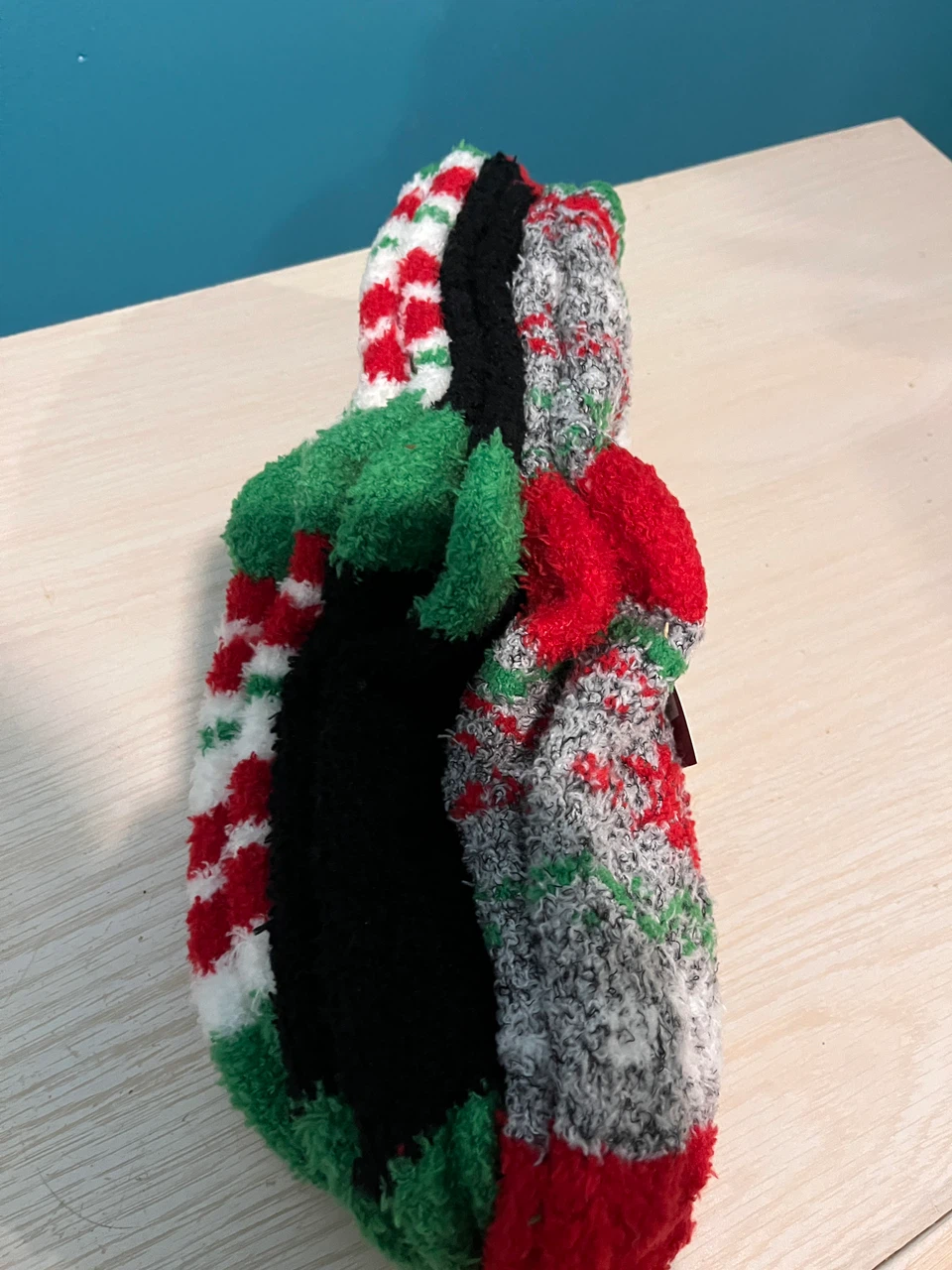 3 Pairs Holiday Cozy Socks - photo 3