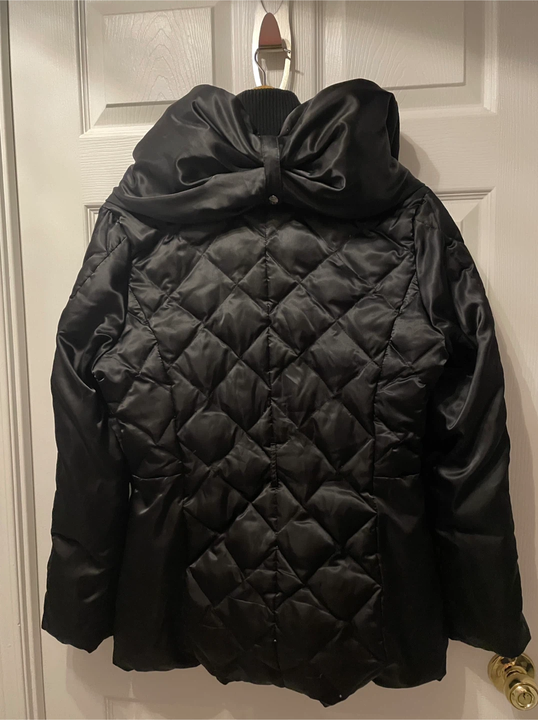 GUESS Black Puffer Coat - Women’s Large - photo 4
