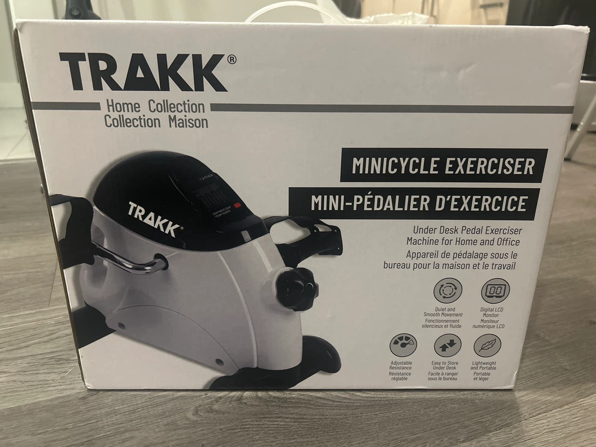 TRAKK Minicycle Exerciser Under Desk Pedal Exerciser