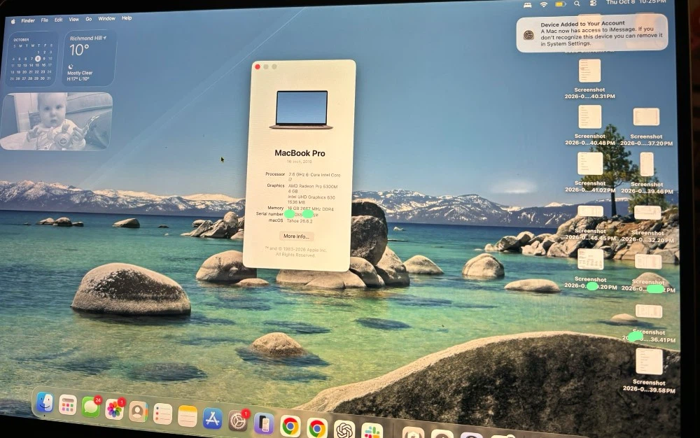 MacBook Pro 16" (2019) | i7 | 16GB RAM | 512GB SSD + Charger - photo 3