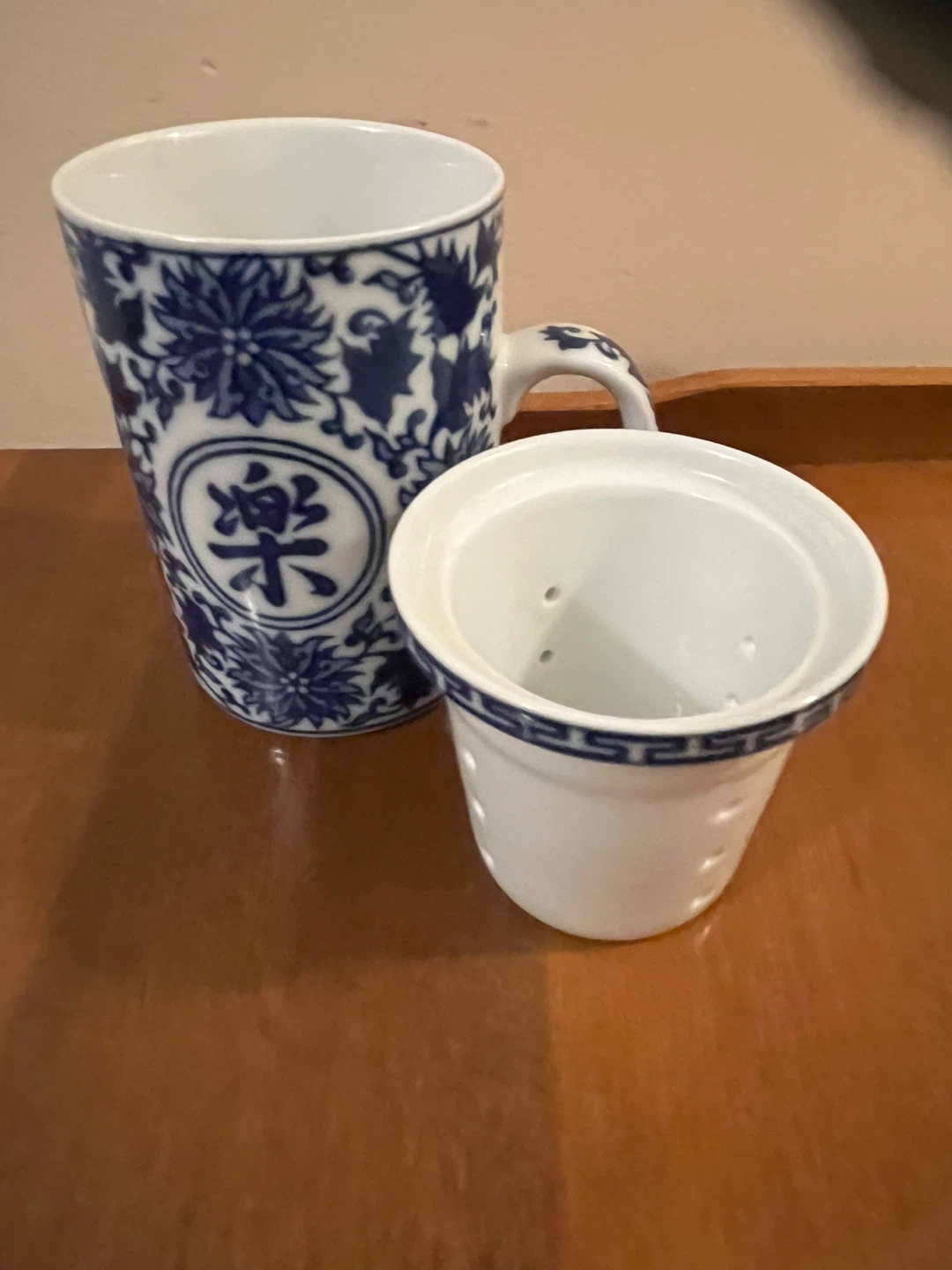 Pier 1 Imports Porcelain Tea Mug (Joy/Happiness) - photo 4