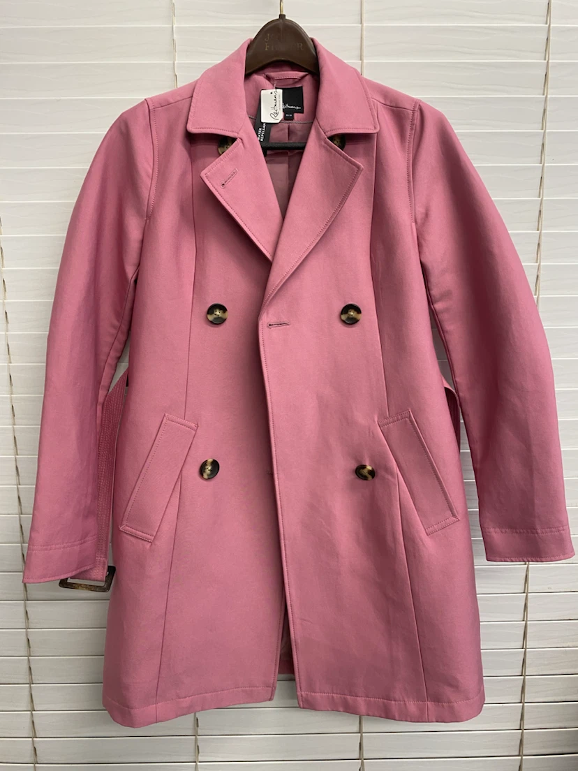 Reitmans Pink Trench Coat - XS - photo 3