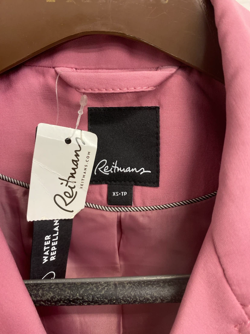 Reitmans Pink Trench Coat - XS - photo 4