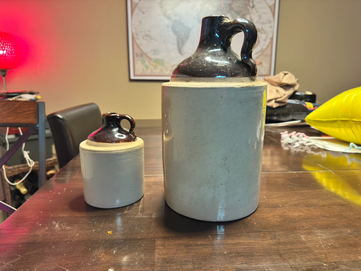 2 x Antique Stonewall Jugs