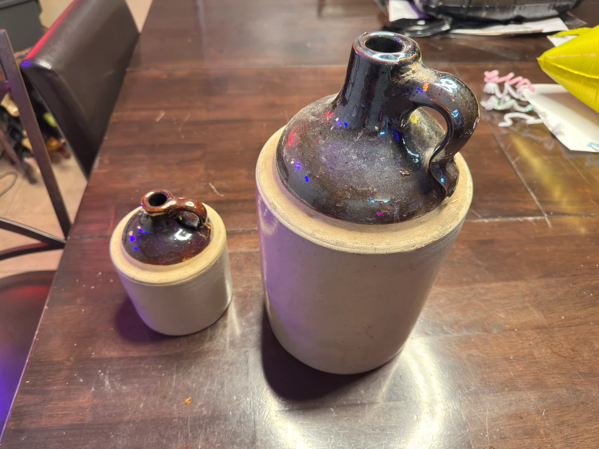 2 x Antique Stonewall Jugs - photo 2