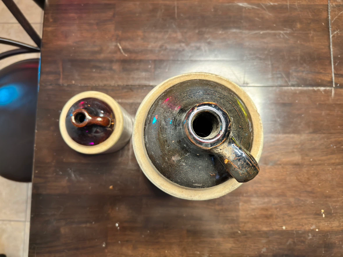 2 x Antique Stonewall Jugs - photo 3