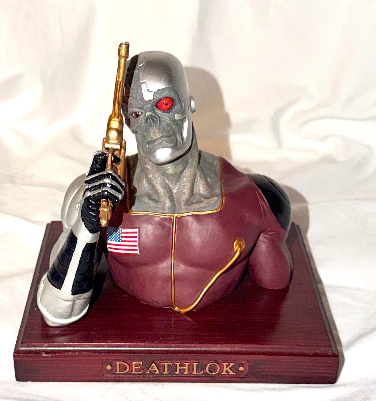 Earth X Deathlok Resin Bust Alex Ross reg Ed - photo 2