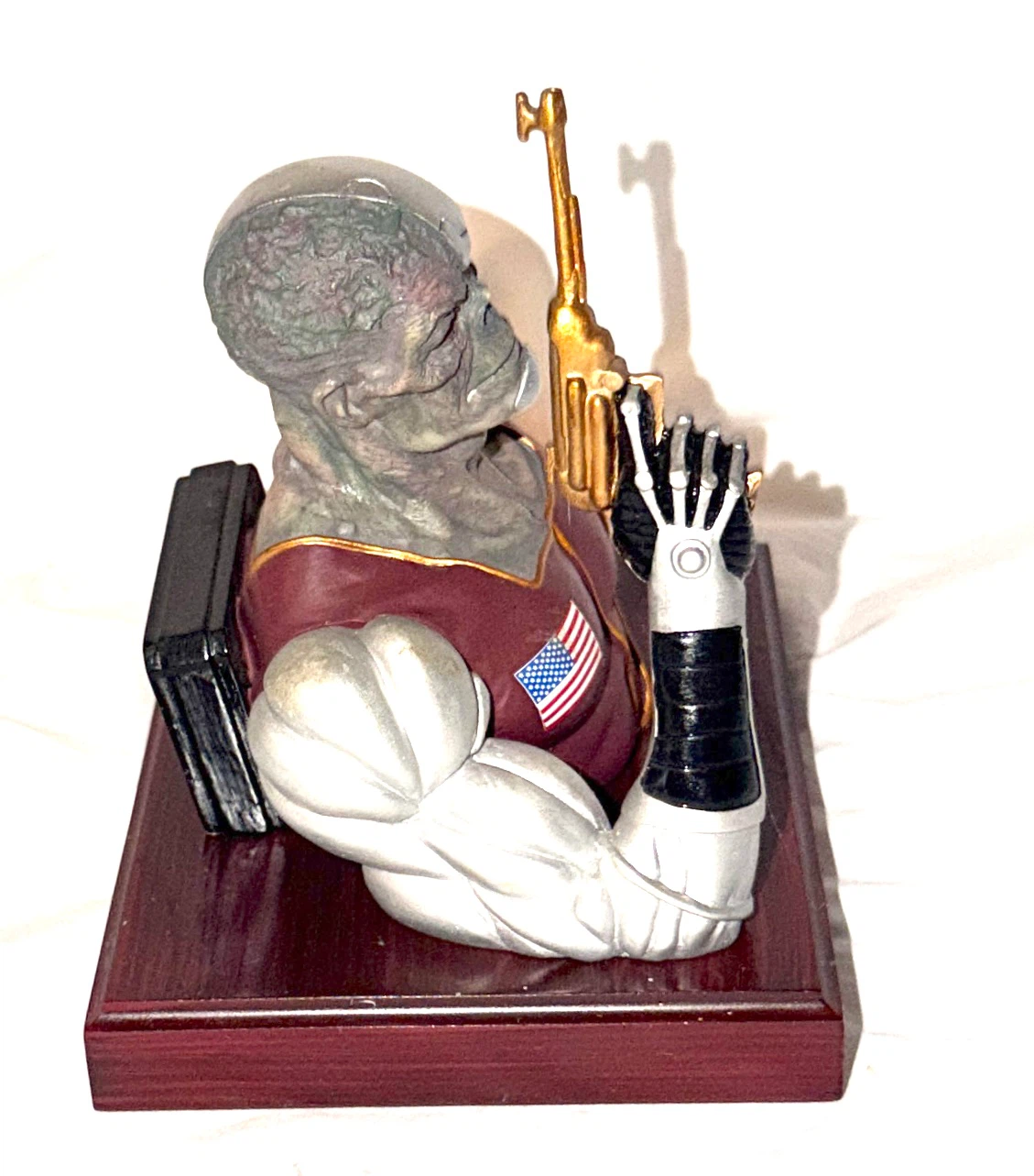 Earth X Deathlok Resin Bust Alex Ross reg Ed - photo 3