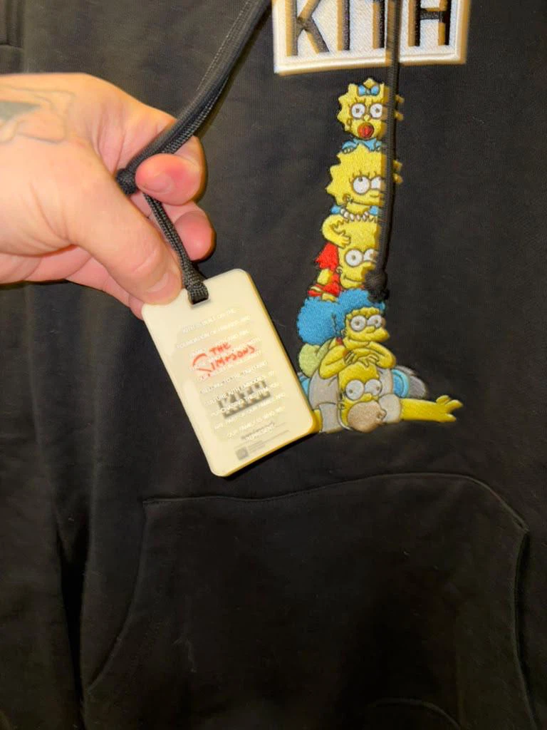 KITH x The Simpsons Hoodie Black XL - photo 2