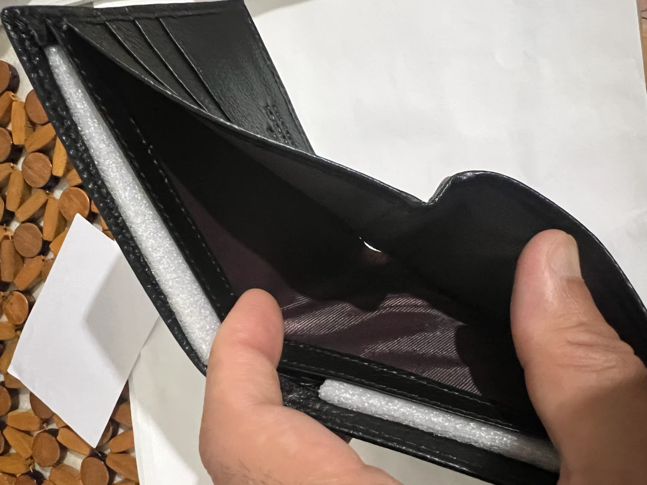 Gucci Black Leather Wallet - photo 5