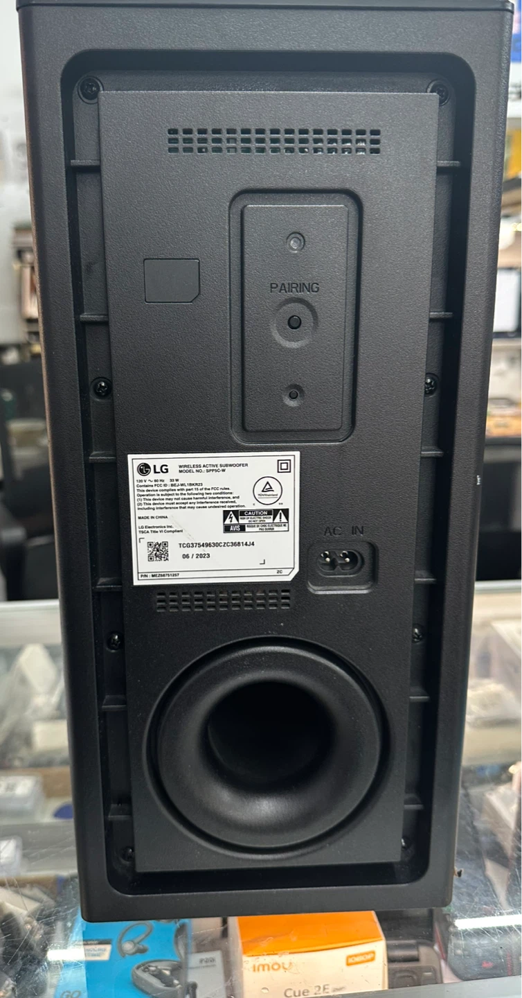 LG SP7R Wireless Sound Bar and Subwoofer - photo 4