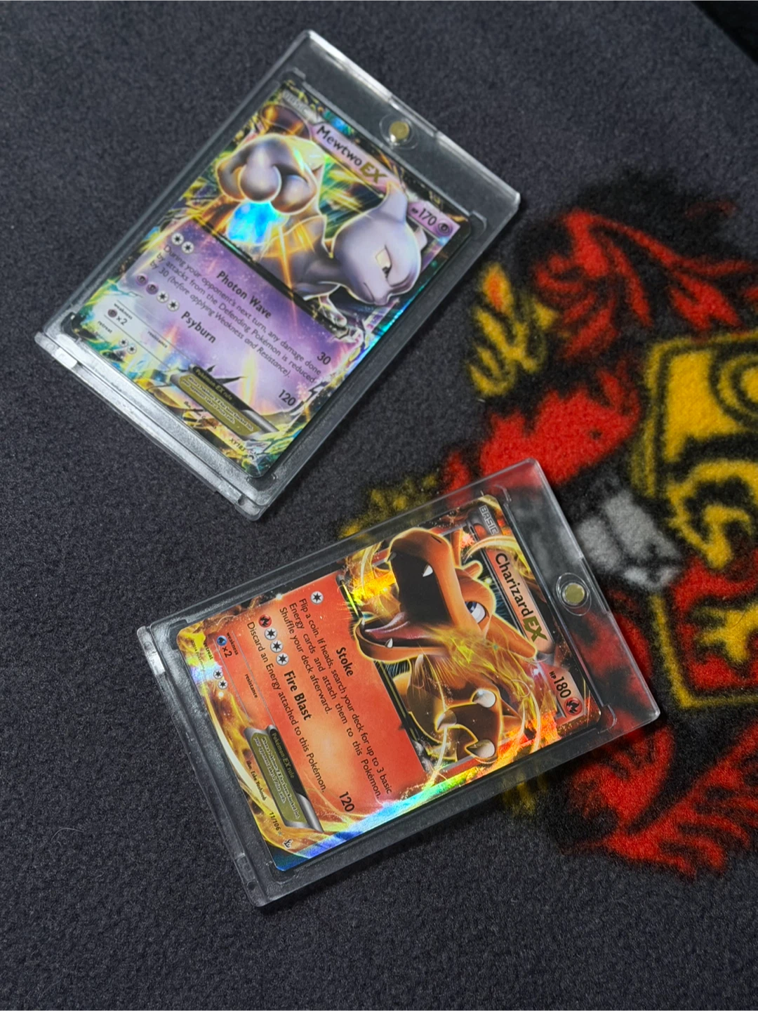 Pokémon Charizard EX 11/106 & Mewtwo EX XY183 – Holo Rare Bundle