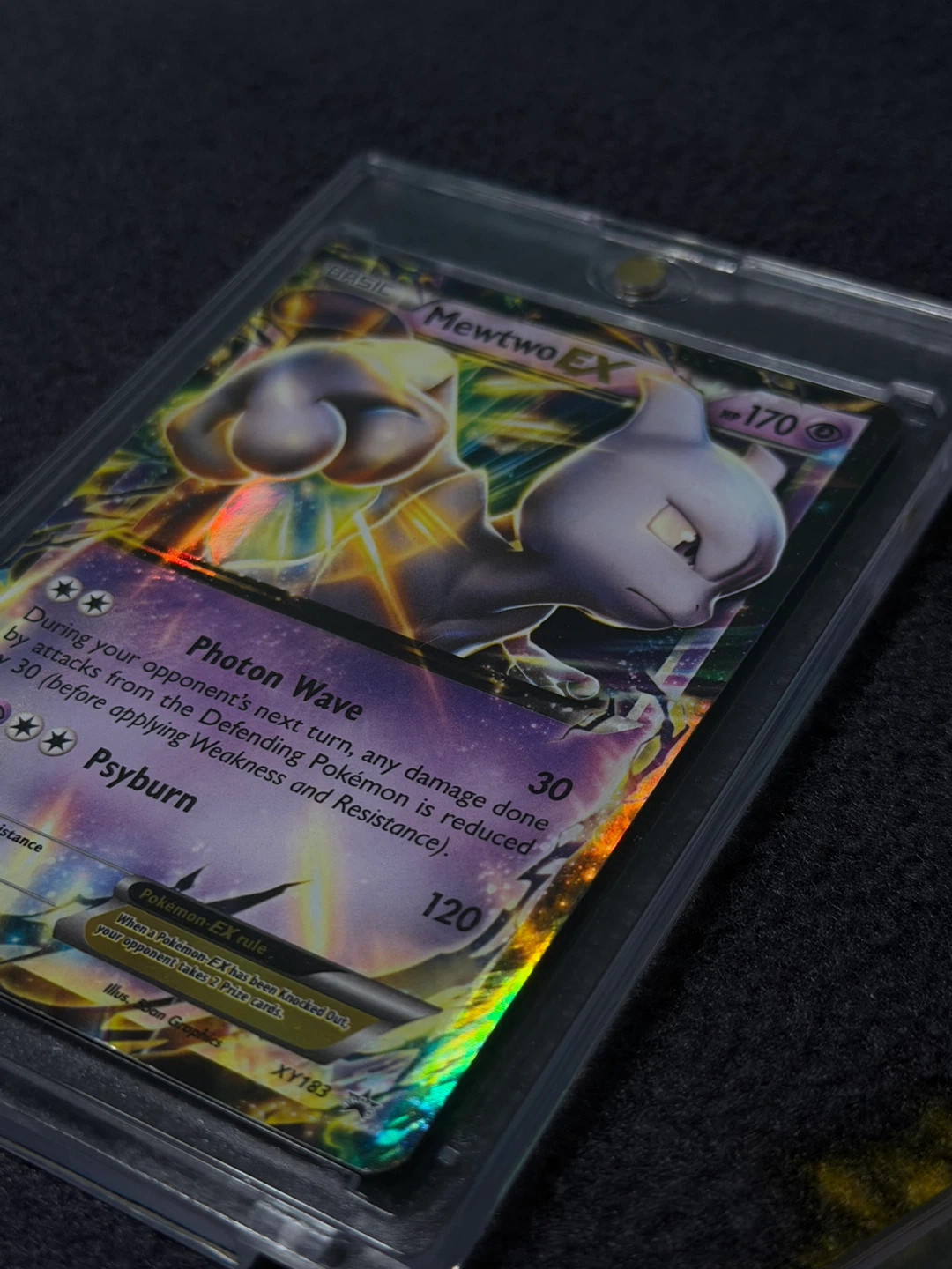 Pokémon Charizard EX 11/106 & Mewtwo EX XY183 – Holo Rare Bundle - photo 3