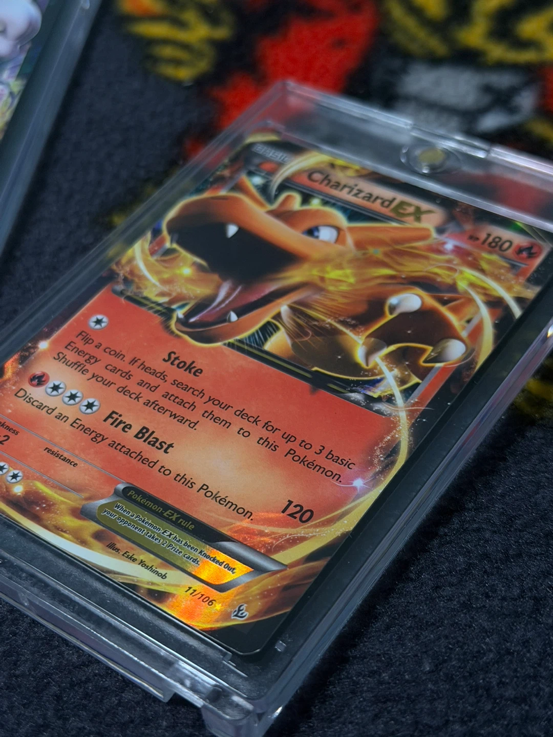 Pokémon Charizard EX 11/106 & Mewtwo EX XY183 – Holo Rare Bundle - photo 4