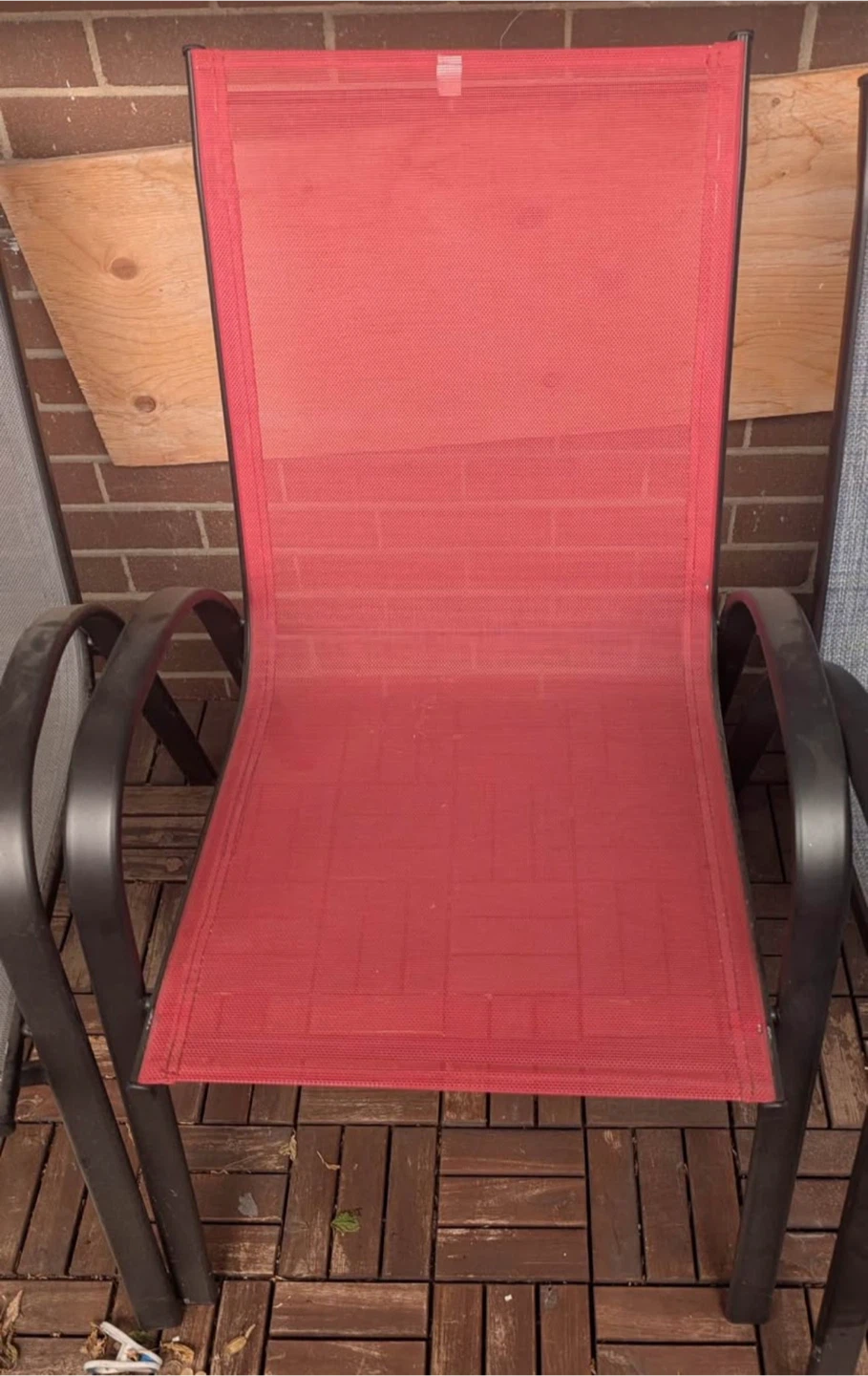 StyleWell Mix & Match Sling Stacking Patio Dining Chair - photo 3