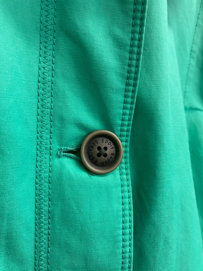 Eddie Bauer Women's Green Trench Coat - photo 3