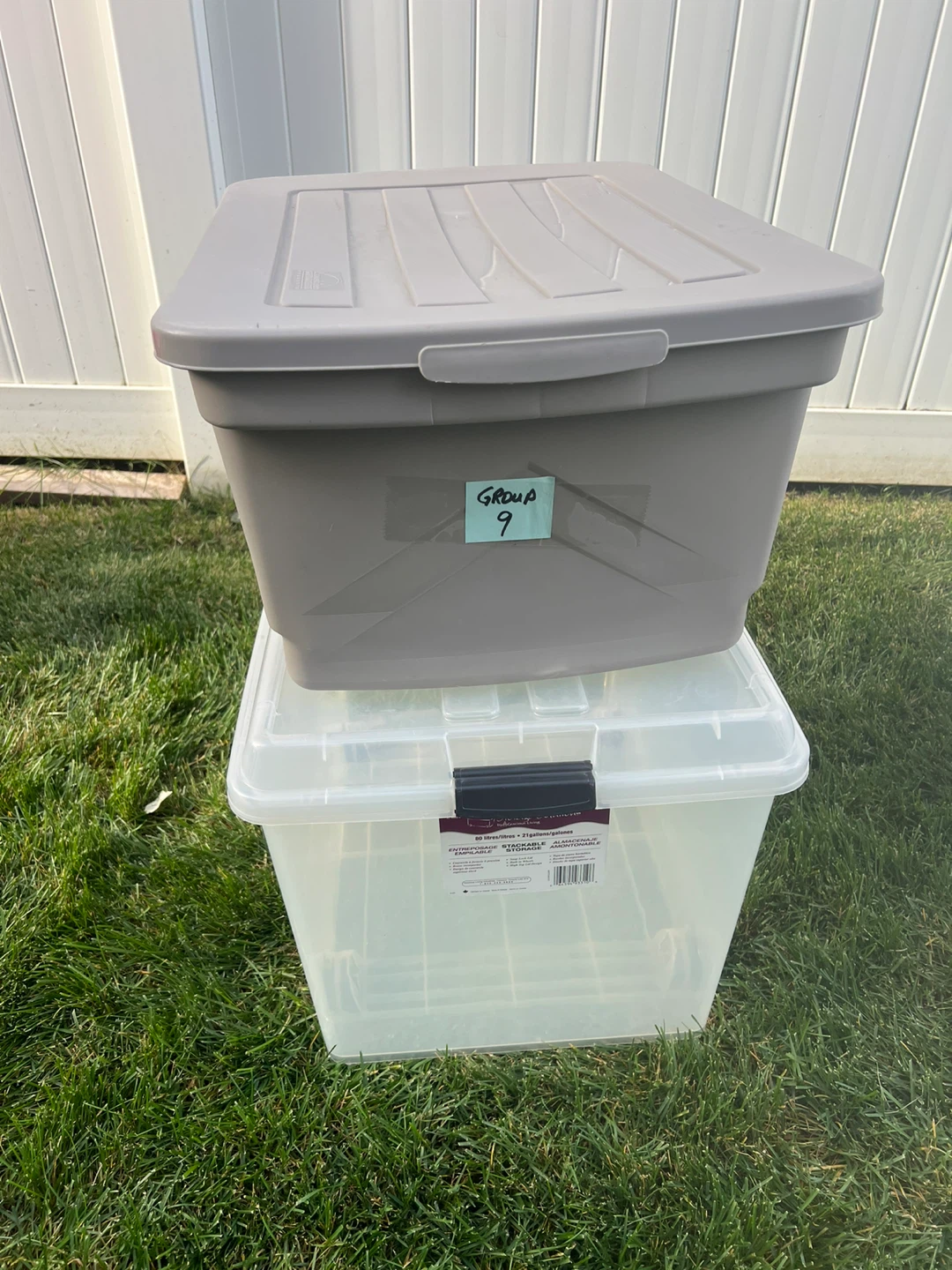 #9 - Storage Bins with Lids