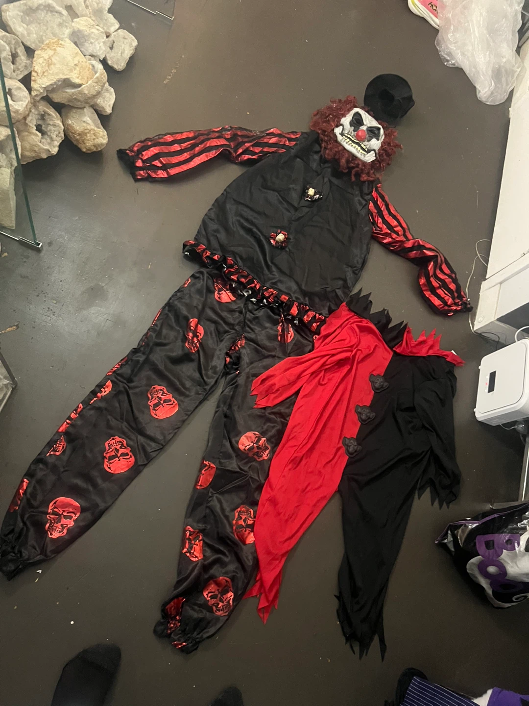 Spirit Halloween Scary Clown Costume child XL - photo 2