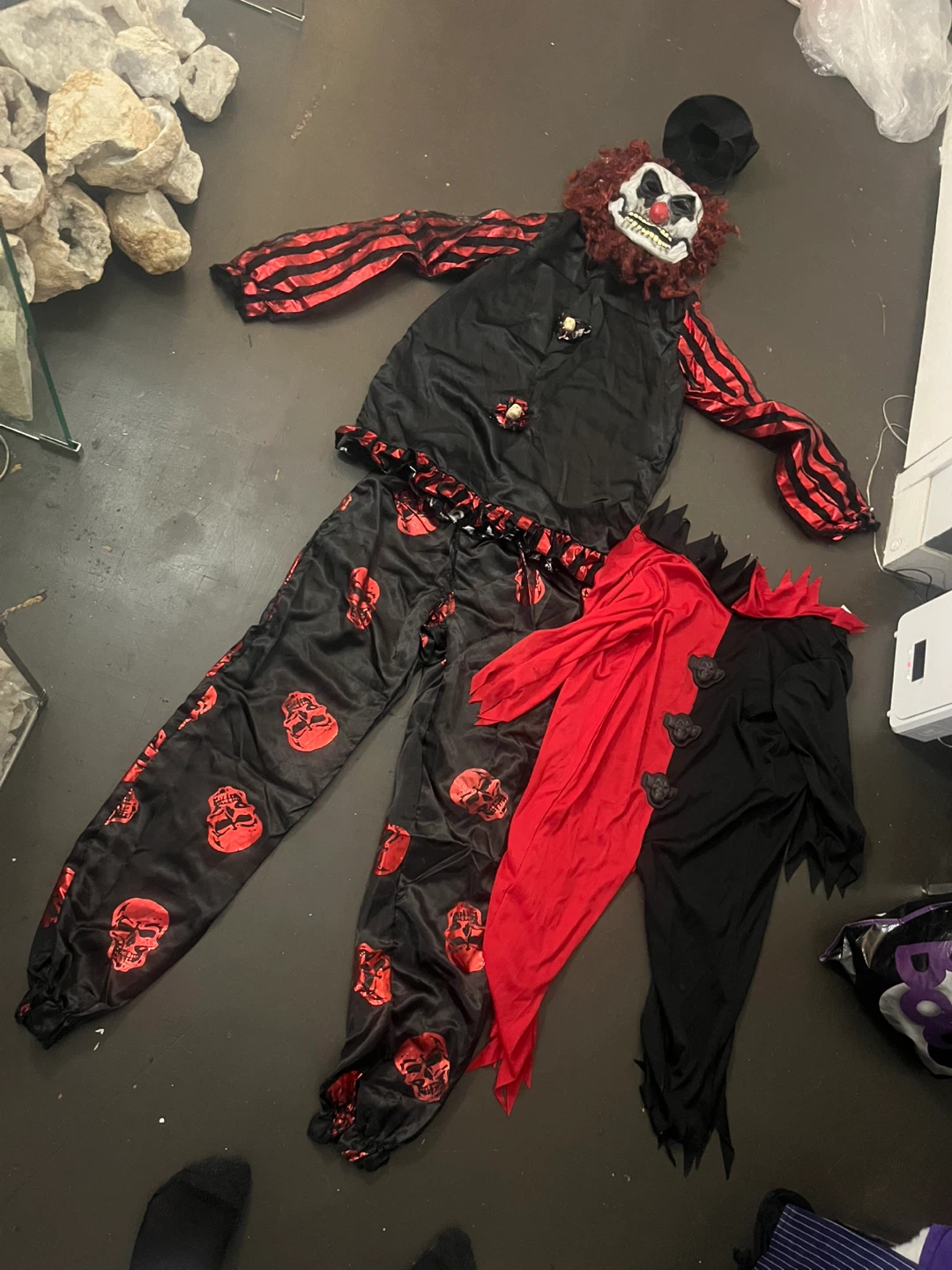 Spirit Halloween Scary Clown Costume child XL - photo 3