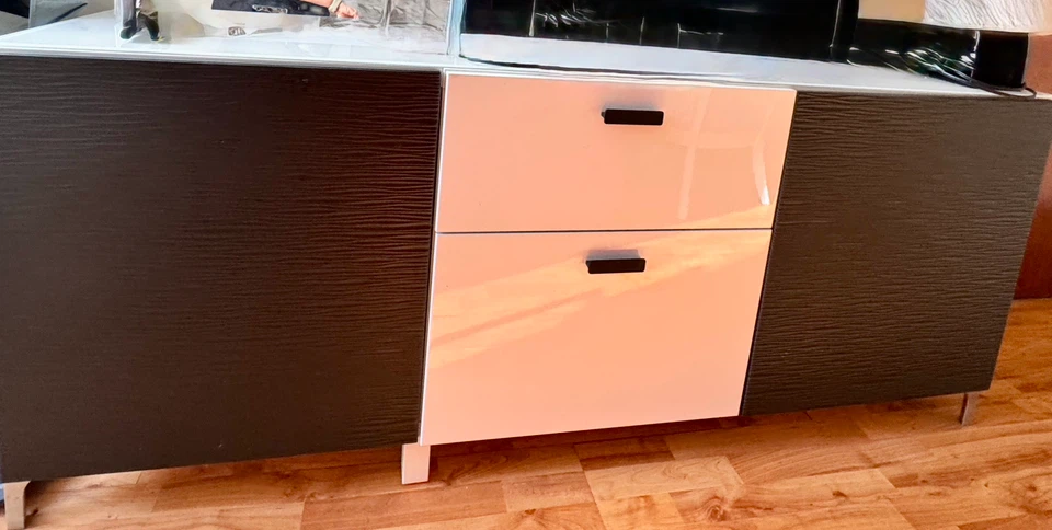 Modern Sideboard with Two Drawers