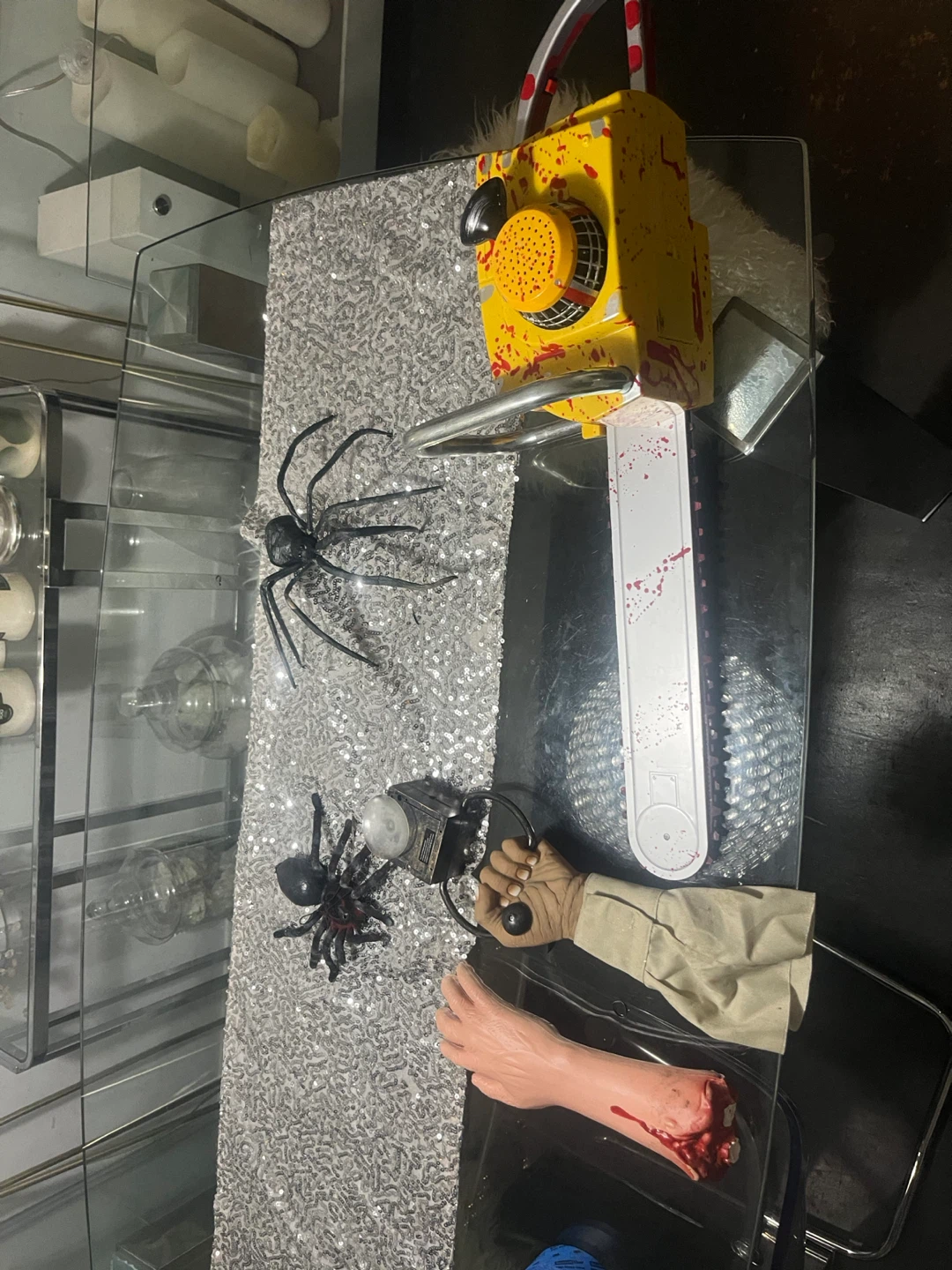 Halloween horror decor prop set