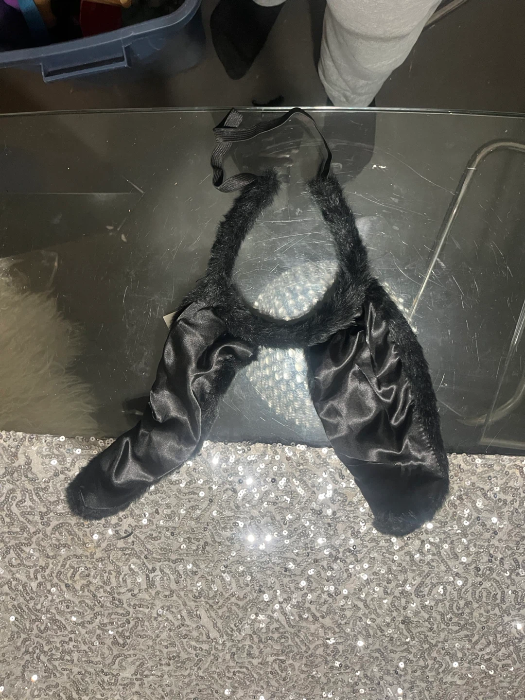 Rubie's Deluxe Black Bunny Ears