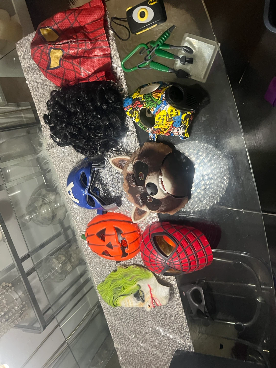 Assorted Kids Costume Masks and Accessories Bundle - photo 3