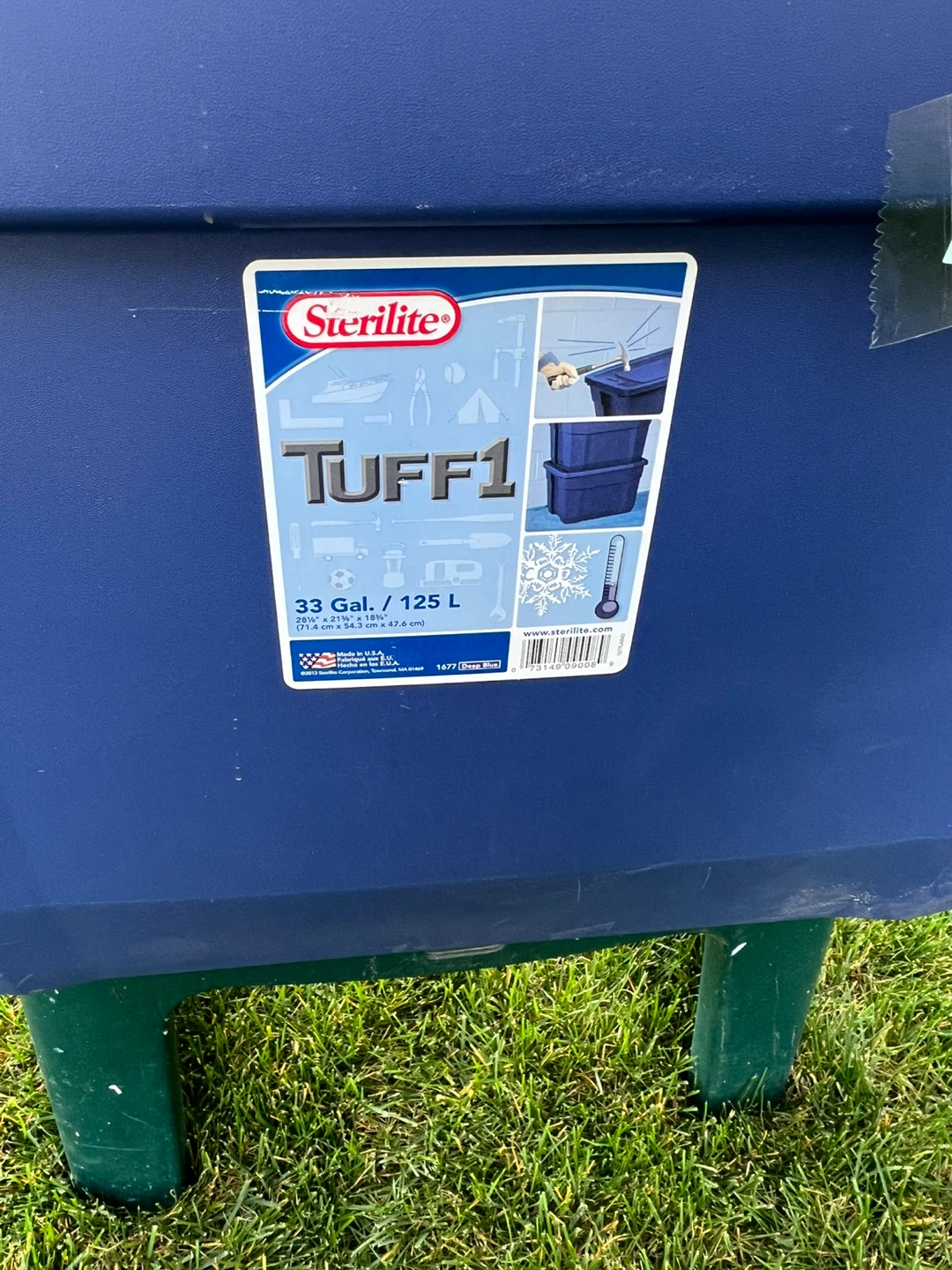 #5 - Sterilite Tuff1 Storage Bin - photo 2