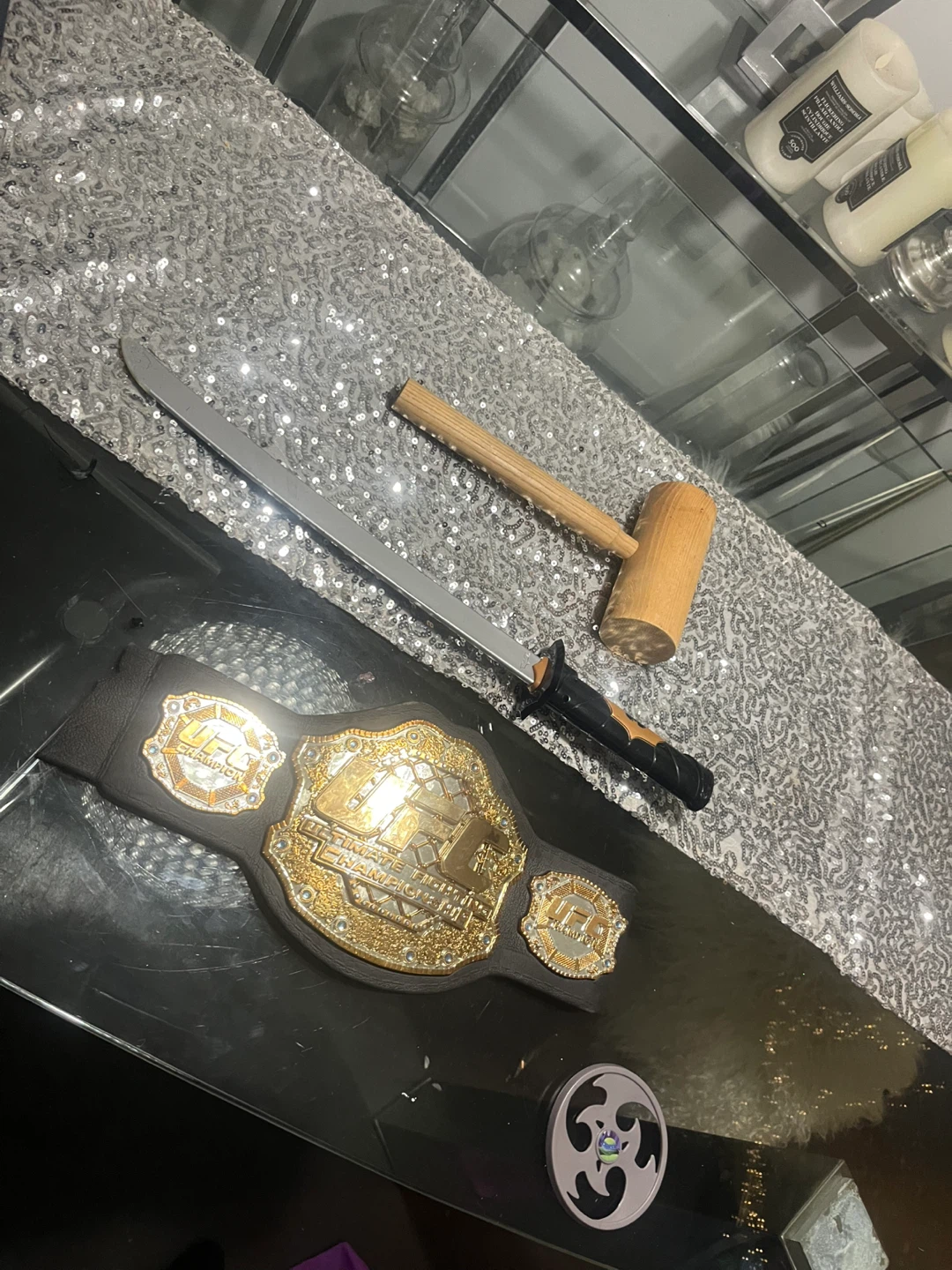 UFC Championship Belt and Toy Accessories - photo 2