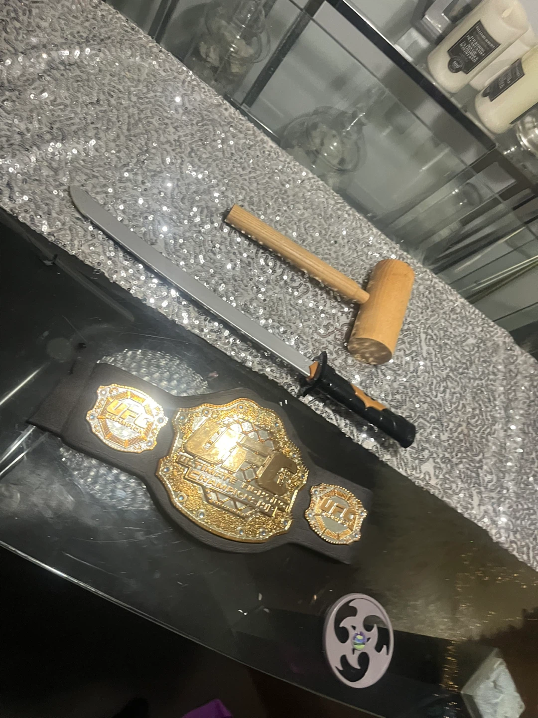 UFC Championship Belt and Toy Accessories - photo 3