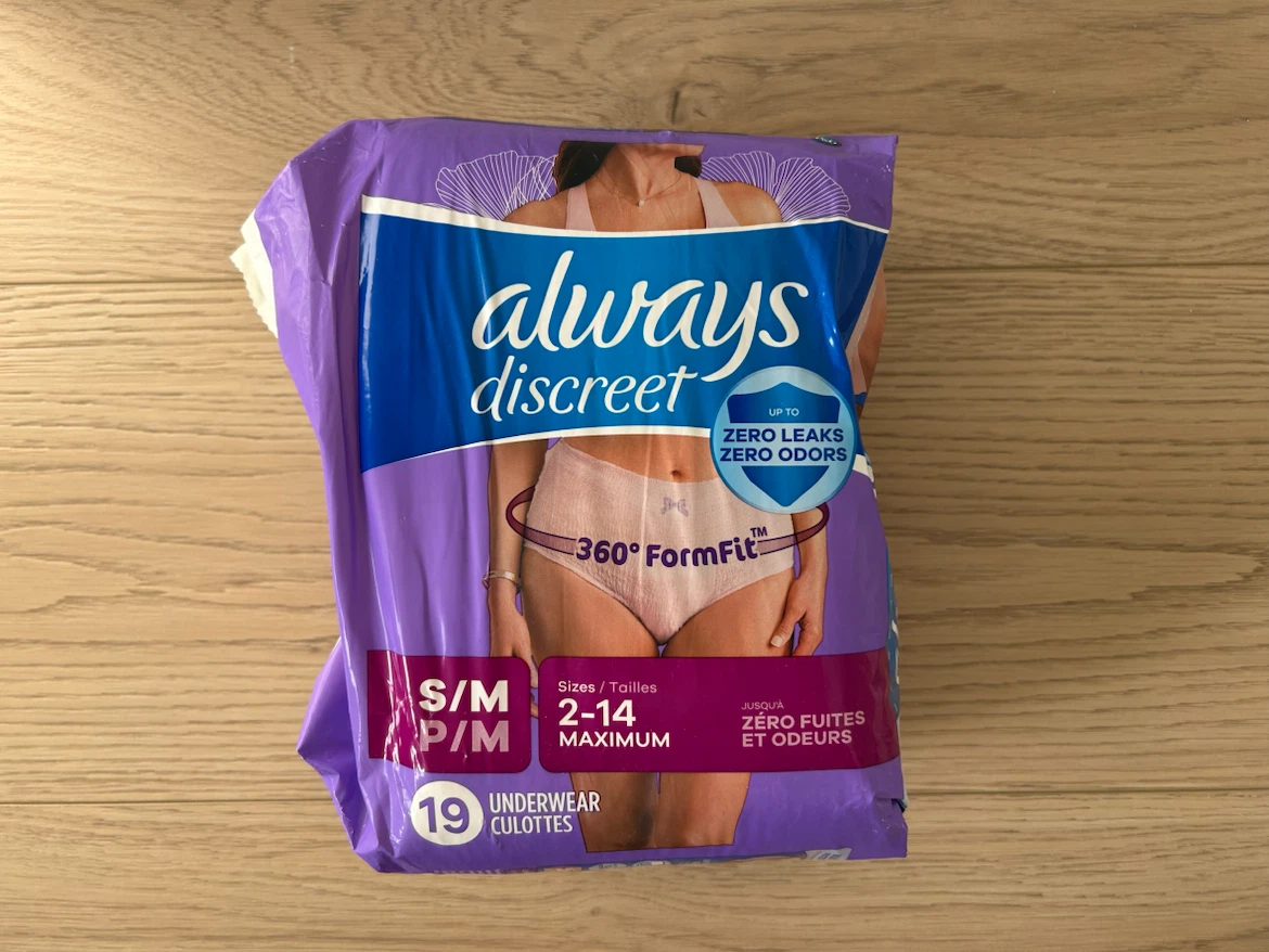 Always Discreet Underwear S/M