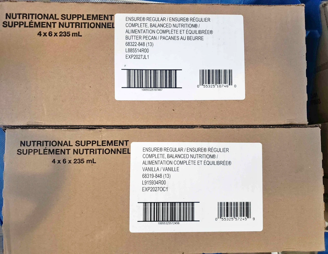 Ensure Regular Nutritional Supplement Drink Mixes
