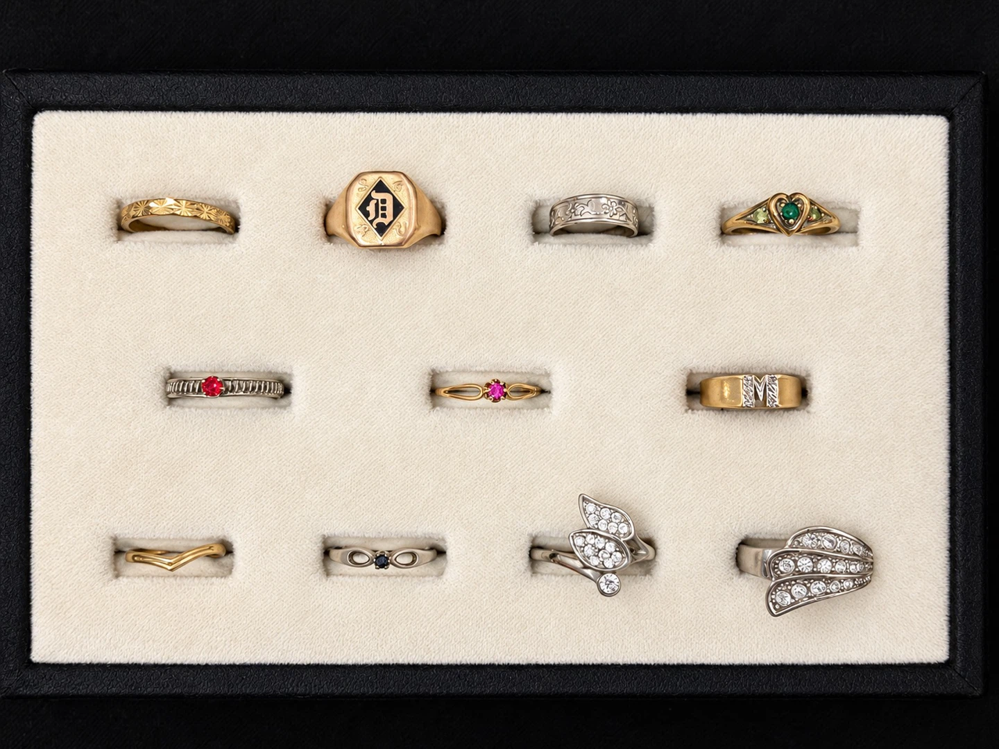 Assorted Fashion Rings Collection