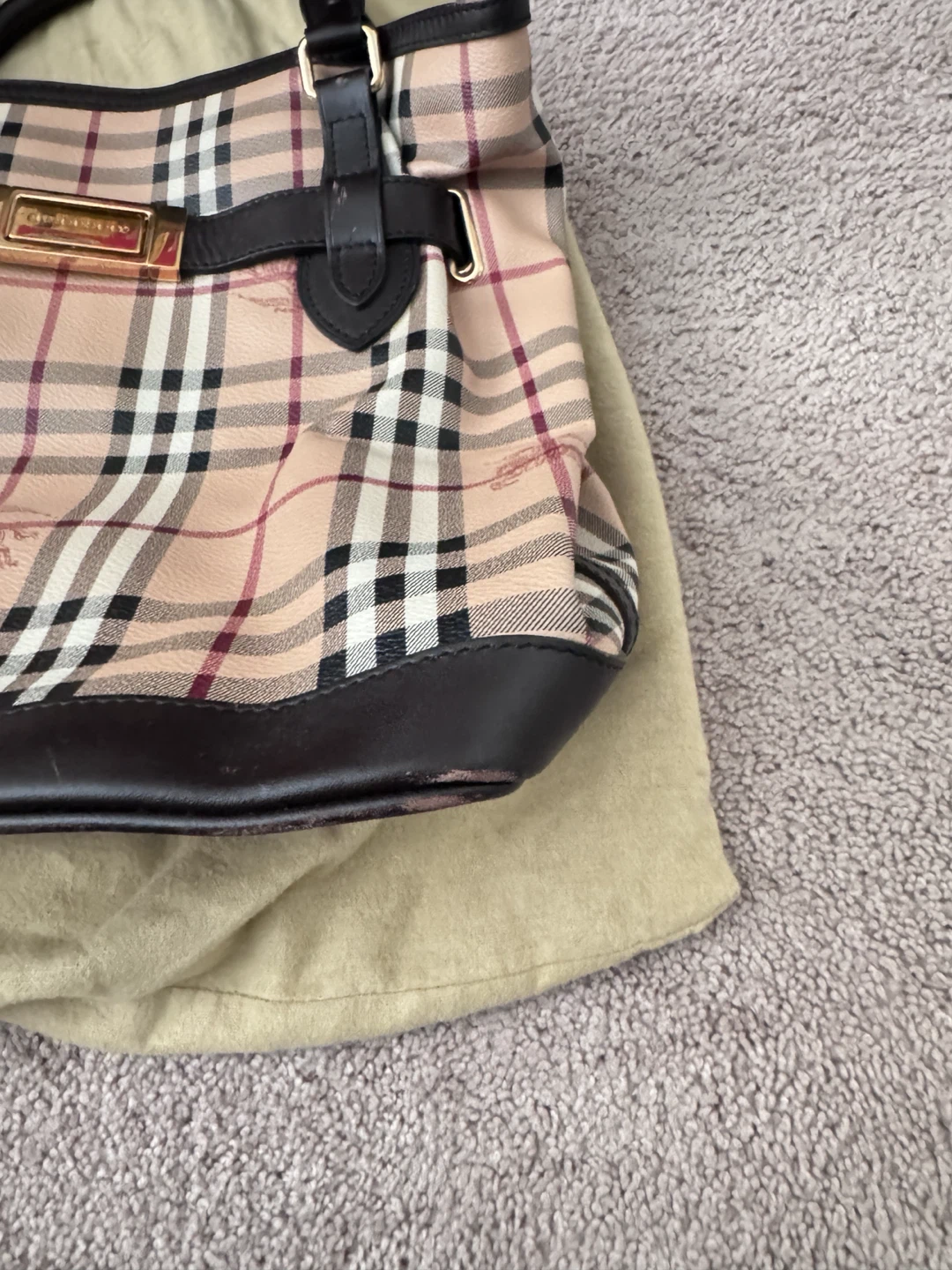 Burberry Check Tote Bag - photo 5