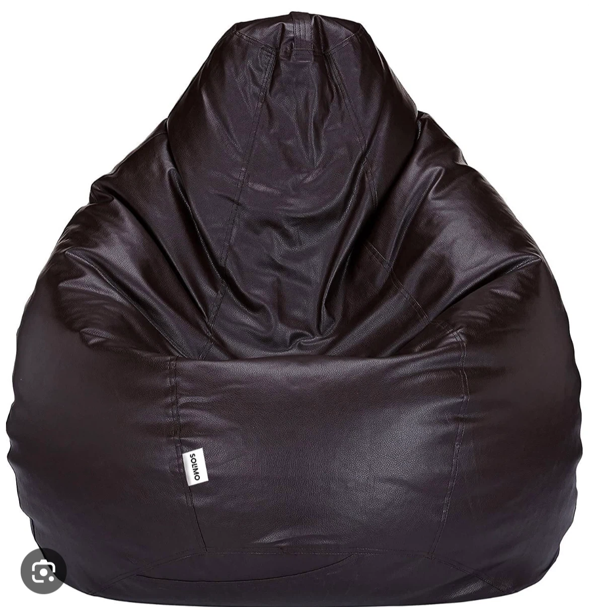 Souimo Brown Bean Bag Chair