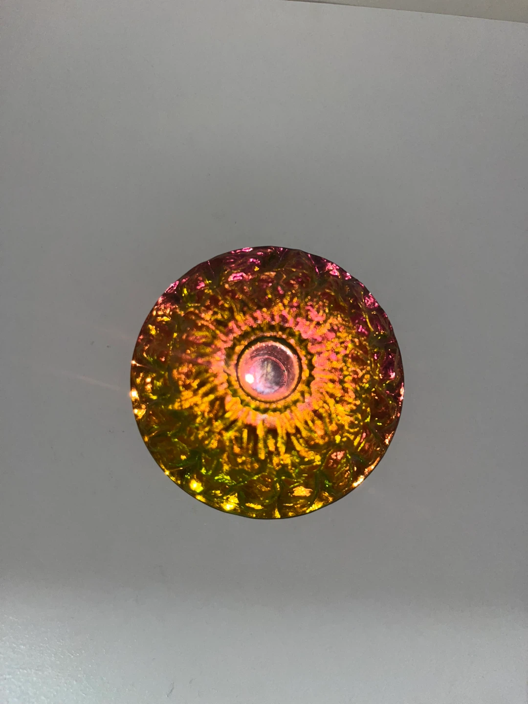 Vintage Hawaiia volcanic crystal souvenir.
